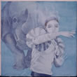 Icona quadro Il rinoceronte e la maschera 1971